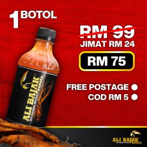 1 BOTOL ALI BAJAK BORNEO
